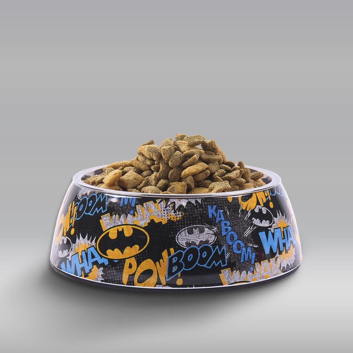 Coffret cadeau chat Batman : gamelle Batman à bol inox