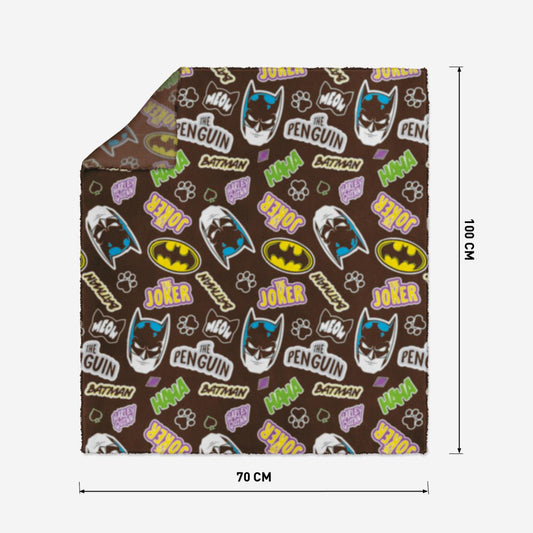 Batman cat blanket / A blanket worthy of a Gotham hero